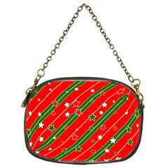 Christmas-paper-star-texture     - Chain Purse (One Side)