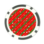 Christmas-paper-star-texture     - Poker Chip Card Guard (10 pack) Front