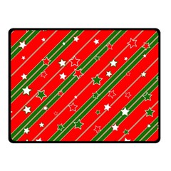 Christmas-paper-star-texture     - Fleece Blanket (Small)