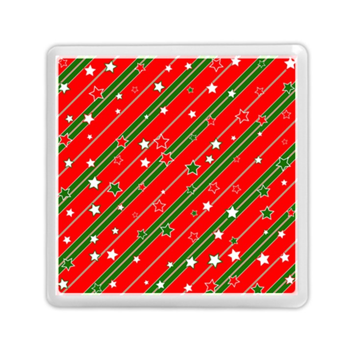 Christmas-paper-star-texture     - Memory Card Reader (Square)