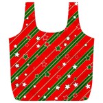 Christmas-paper-star-texture     - Full Print Recycle Bag (XL) Back