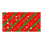 Christmas-paper-star-texture     - Satin Wrap 35  x 70  Front