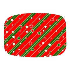 Christmas-paper-star-texture     - Mini Square Pill Box