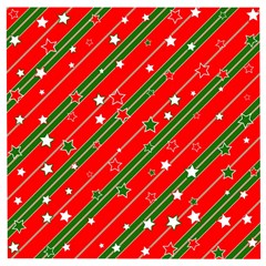 Christmas-paper-star-texture     - Wooden Puzzle Square