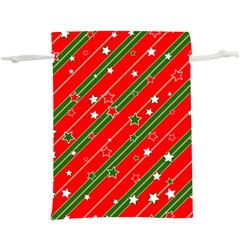 Christmas-paper-star-texture     - Lightweight Drawstring Pouch (XL)