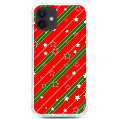 Christmas-paper-star-texture     - iPhone 12/12 Pro TPU UV Print Case