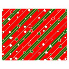 Christmas-paper-star-texture     - Premium Plush Fleece Blanket (medium) by Bedest