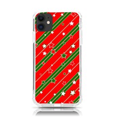 Christmas-paper-star-texture     - iPhone 11 TPU UV Print Case