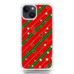 Christmas-paper-star-texture     - iPhone 14 TPU UV Print Case