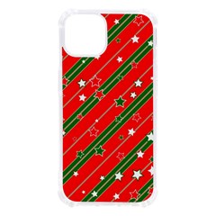 Christmas-paper-star-texture     - iPhone 13 TPU UV Print Case