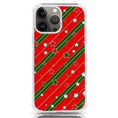 Christmas-paper-star-texture     - iPhone 13 Pro Max TPU UV Print Case