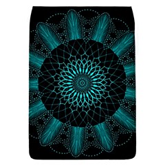 Ornament-district-turquoise Removable Flap Cover (l) by Bedest