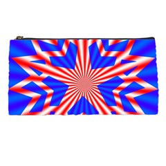 Star-explosion-burst-usa-red Pencil Case by Bedest