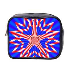 Star-explosion-burst-usa-red Mini Toiletries Bag (two Sides) by Bedest