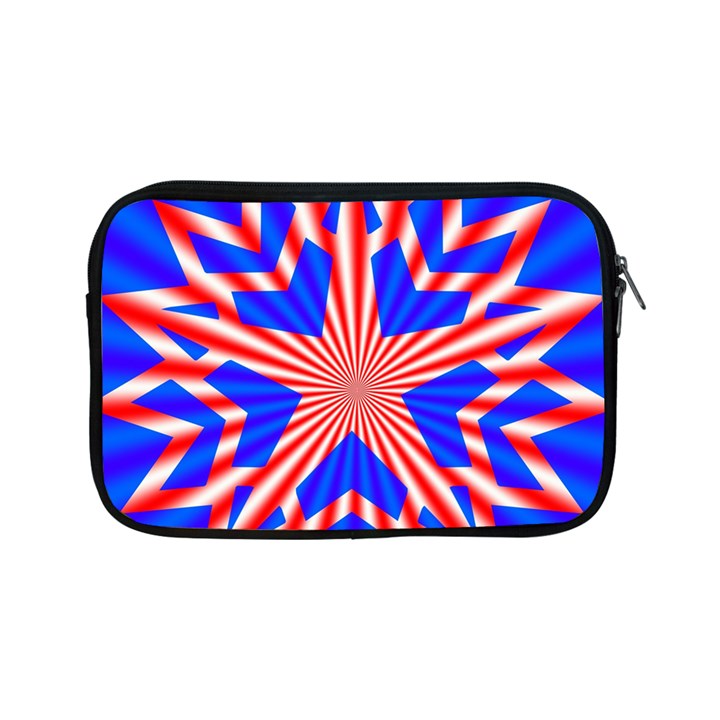 Star-explosion-burst-usa-red Apple iPad Mini Zipper Cases