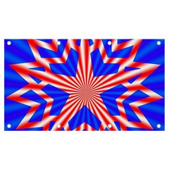 Star-explosion-burst-usa-red Banner And Sign 7  X 4  by Bedest