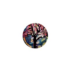 Tree-moon-night-sky-landscape 1  Mini Magnets by Bedest