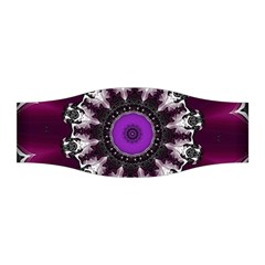 Kaleidoscope-round-circle-geometry Stretchable Headband by Bedest