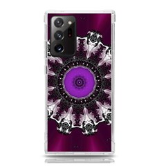 Kaleidoscope-round-circle-geometry Samsung Galaxy Note 20 Ultra Tpu Uv Case by Bedest