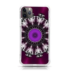 Kaleidoscope-round-circle-geometry Iphone 11 Pro Max 6 5 Inch Tpu Uv Print Case by Bedest