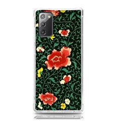 Background Vintage Japanese Design Samsung Galaxy Note 20 Tpu Uv Case by Bedest