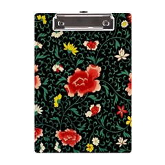 Background Vintage Japanese Design A5 Acrylic Clipboard