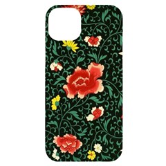 Background Vintage Japanese Design Iphone 14 Plus Black Uv Print Case by Bedest