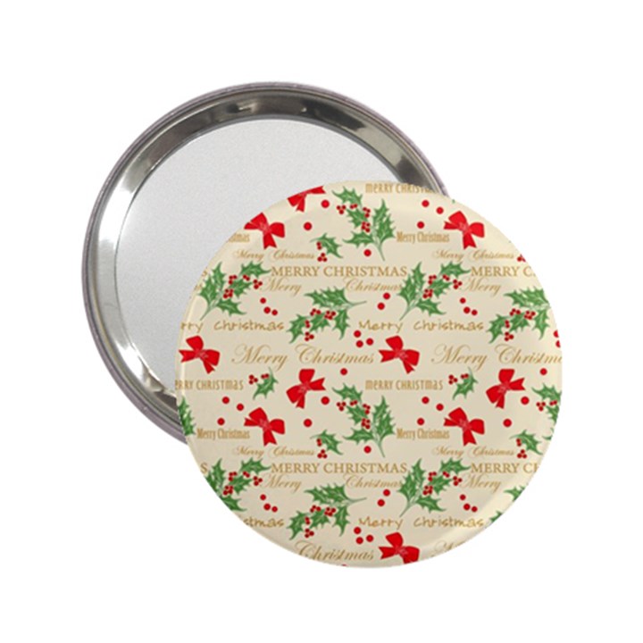 Christmas-paper-scrapbooking-- 2.25  Handbag Mirrors