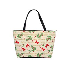 Christmas-paper-scrapbooking-- Classic Shoulder Handbag