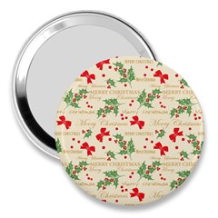 Christmas-paper-scrapbooking-- 3  Handbag Mirrors by Bedest