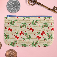 Christmas-paper-scrapbooking-- Large Coin Purse by Bedest