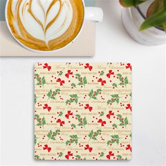 Christmas-paper-scrapbooking-- Uv Print Square Tile Coaster  by Bedest