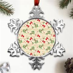 Christmas-paper-scrapbooking-- Metal Small Snowflake Ornament by Bedest