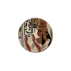 Hieroglyphics-goddess-queen Golf Ball Marker by Bedest