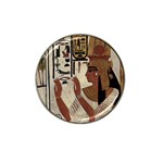 Hieroglyphics-goddess-queen Hat Clip Ball Marker Front