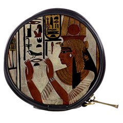 Hieroglyphics-goddess-queen Mini Makeup Bag by Bedest