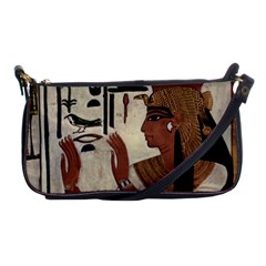 Hieroglyphics-goddess-queen Shoulder Clutch Bag by Bedest