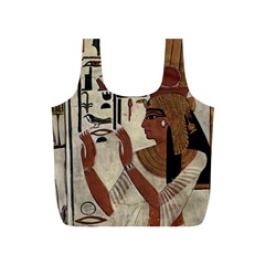 Hieroglyphics-goddess-queen Full Print Recycle Bag (s) by Bedest