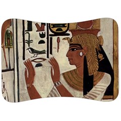 Hieroglyphics-goddess-queen Velour Seat Head Rest Cushion by Bedest