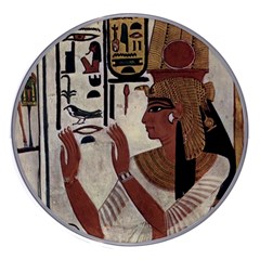 Hieroglyphics-goddess-queen Wireless Fast Charger(white)