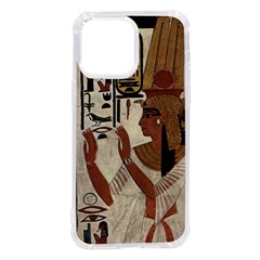 Hieroglyphics-goddess-queen Iphone 14 Pro Max Tpu Uv Print Case by Bedest