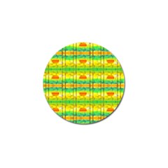 Birds-beach-sun-abstract-pattern Golf Ball Marker by Bedest