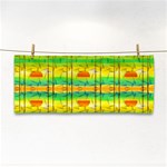 Birds-beach-sun-abstract-pattern Hand Towel Front