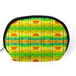 Birds-beach-sun-abstract-pattern Accessory Pouch (Medium) Back