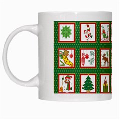 Christmas-paper-christmas-pattern White Mug by Bedest