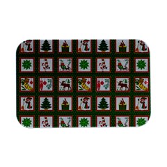 Christmas-paper-christmas-pattern Open Lid Metal Box (silver)  