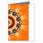 Abstract-kaleidoscope-colorful Greeting Cards (Pkg of 8) Left