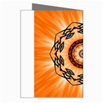 Abstract-kaleidoscope-colorful Greeting Cards (Pkg of 8) Right