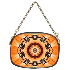 Abstract-kaleidoscope-colorful Chain Purse (one Side) by Bedest