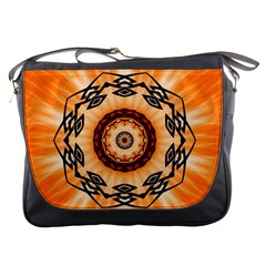 Abstract-kaleidoscope-colorful Messenger Bag by Bedest